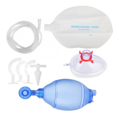 Professional PVC Medical Oxygen Manual Resuscitators with Bag Reservoir