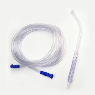 Medical Grade PVC Suction Connecting Tube with Yankauer Handle CE/ISO Certificated