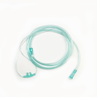 High Flow Nasal Oxygen Cannula connects to the Oxygen Concentrator